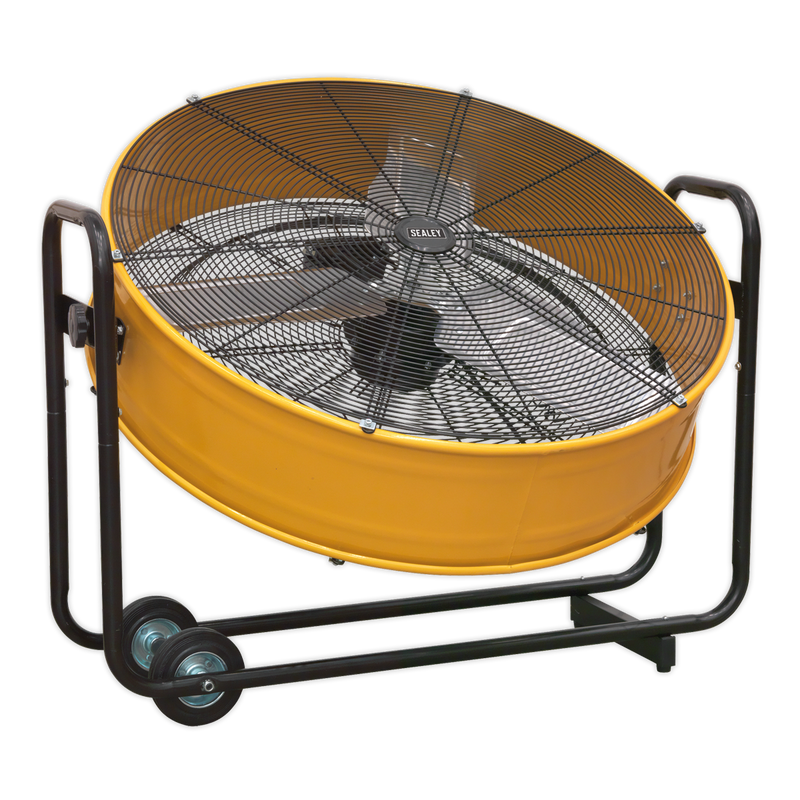 Industrial High Velocity Drum Fan 30" 110V | Pipe Manufacturers Ltd..