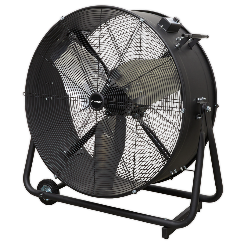 Industrial High Velocity Drum Fan 30" 230V - Premier | Pipe Manufacturers Ltd..