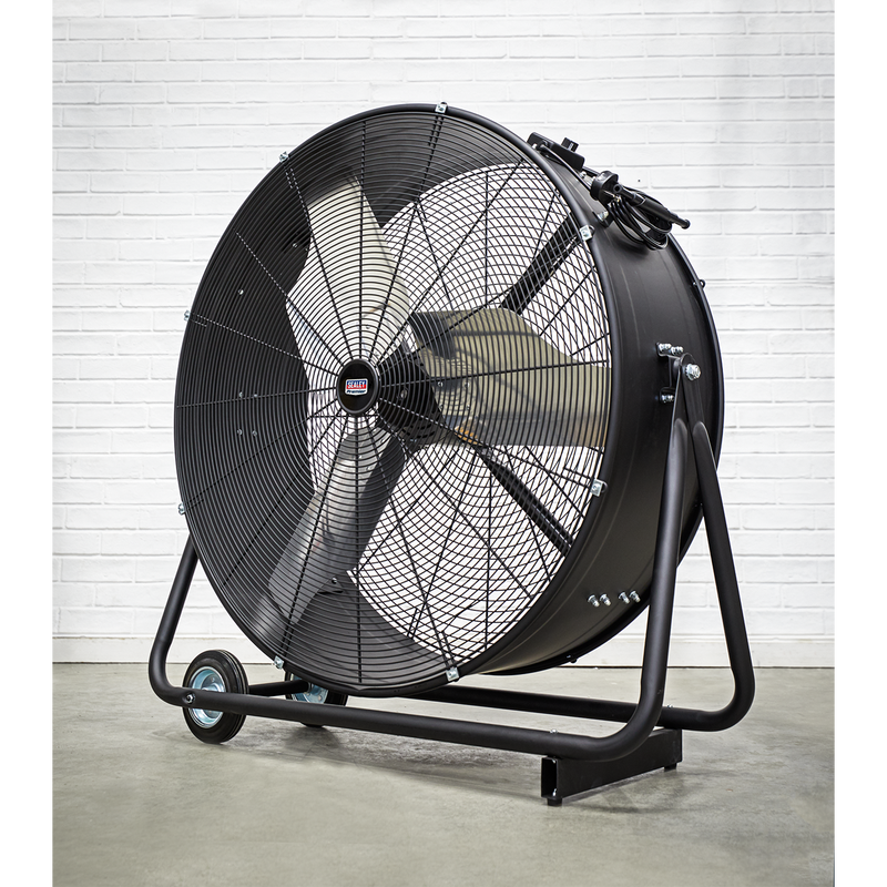 Industrial High Velocity Drum Fan 36" 230V - Premier | Pipe Manufacturers Ltd..