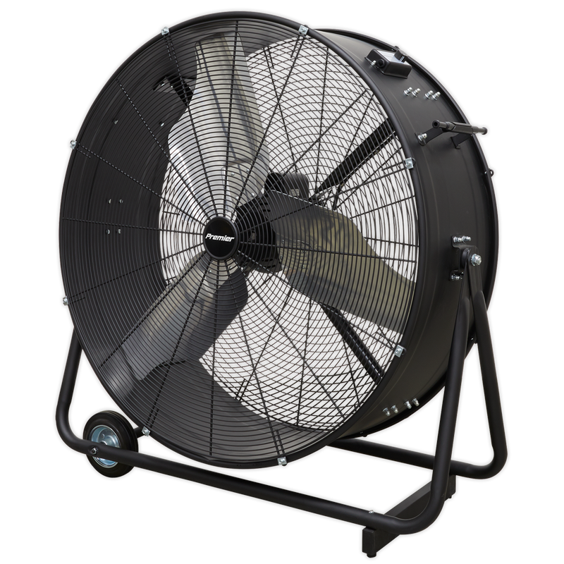 Industrial High Velocity Drum Fan 36" 230V - Premier | Pipe Manufacturers Ltd..