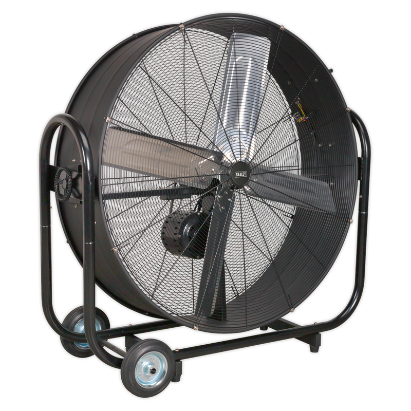 Industrial High Velocity Drum Fan 42" Belt Drive 230V | Pipe Manufacturers Ltd..