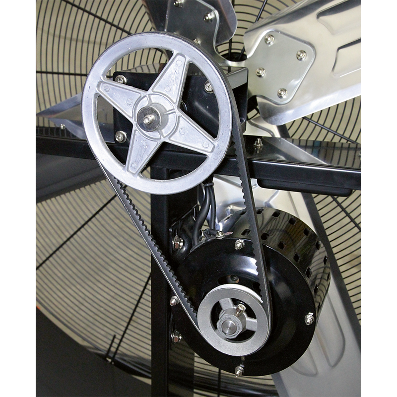 Industrial High Velocity Drum Fan 42" Belt Drive 230V | Pipe Manufacturers Ltd..