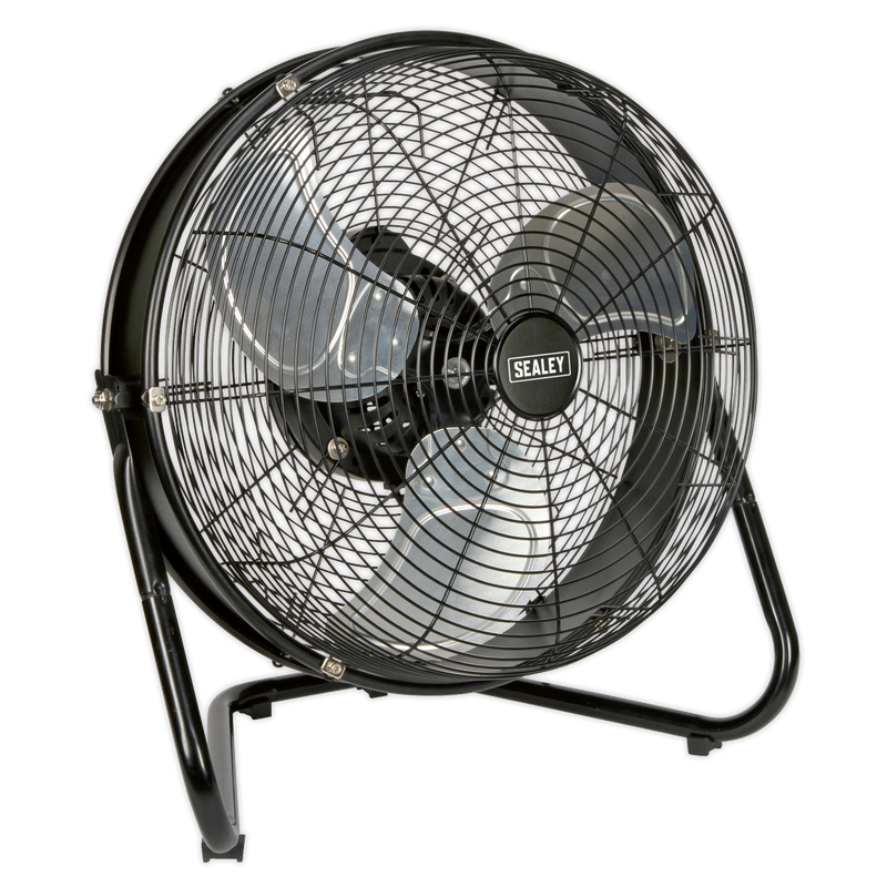 Industrial High Velocity Floor Fan with Internal Oscillation 18" | Pipe Manufacturers Ltd..