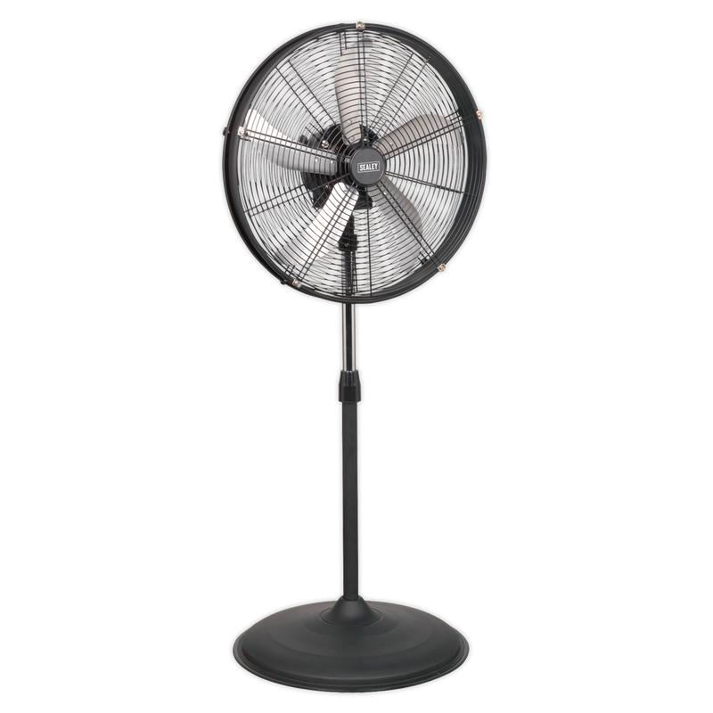 Industrial High Velocity Oscillating Pedestal Fan 20" 230V | Pipe Manufacturers Ltd..