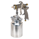 HVLP Suction Feed Spray Gun 1.7mm Set-Up | Pipe Manufacturers Ltd..