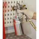 HVLP Suction Feed Spray Gun 1.7mm Set-Up | Pipe Manufacturers Ltd..