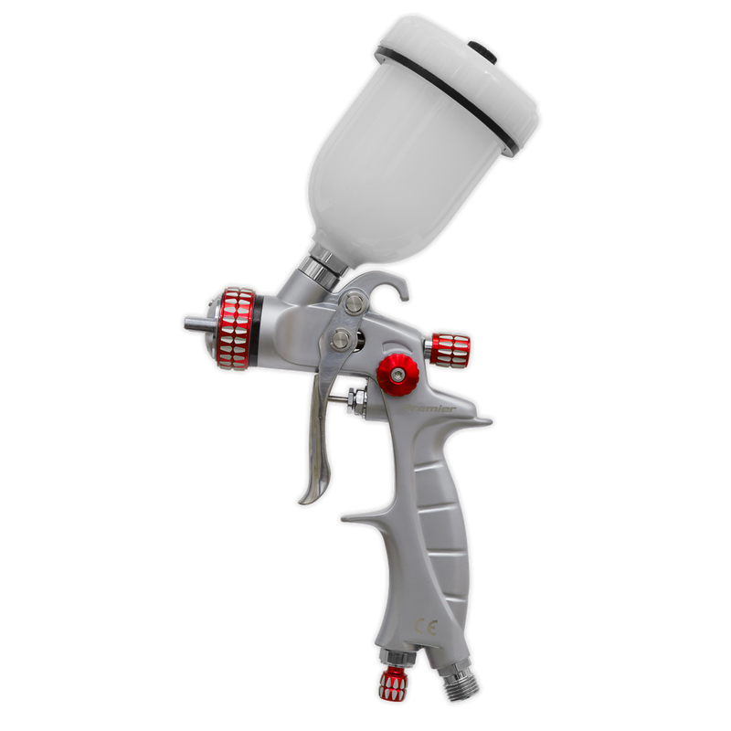 HVLP Gravity Feed Touch-Up Spray Gun 1mm Set-Up | Pipe Manufacturers Ltd..