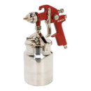 HVLP Suction Feed Spray Gun 1.7mm Set-Up | Pipe Manufacturers Ltd..