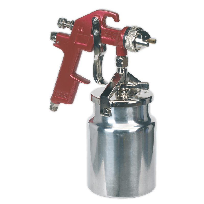 HVLP Suction Feed Spray Gun 1.7mm Set-Up | Pipe Manufacturers Ltd..