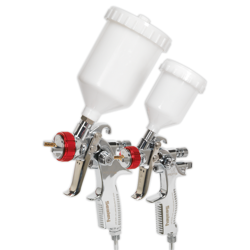 HVLP Gravity Feed Top Coat/Touch-Up Spray Gun Set | Pipe Manufacturers Ltd..