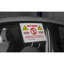 Hybrid/Electric Vehicle Warning Sign | Pipe Manufacturers Ltd..