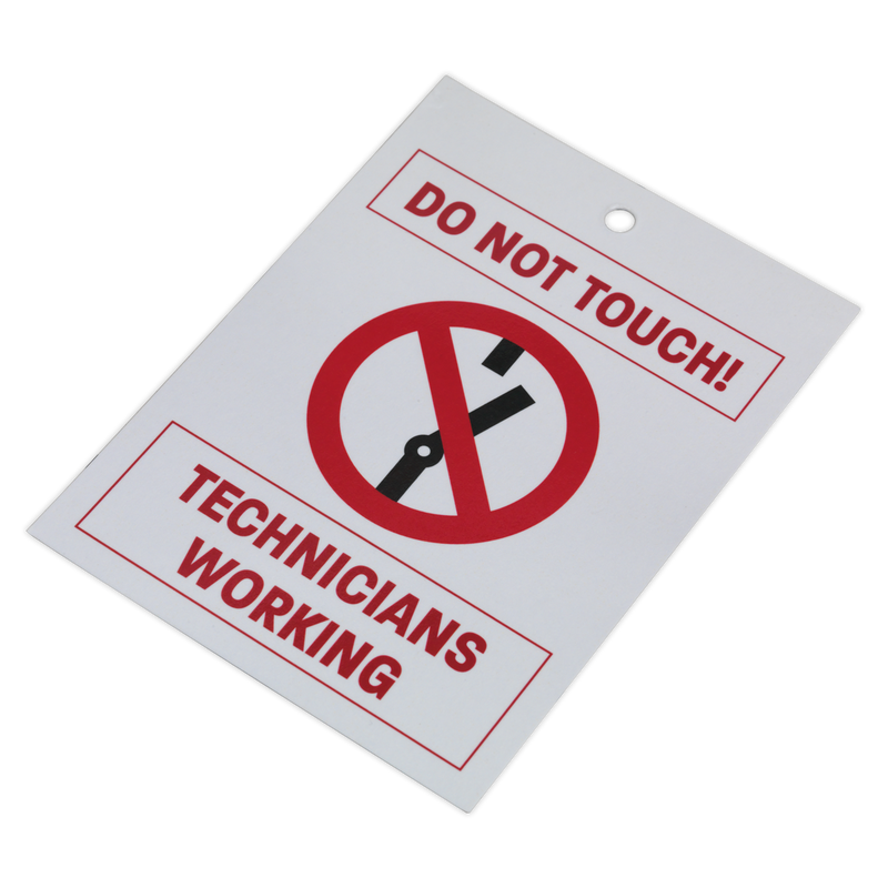 Hybrid/Electric Vehicle Keyring Warning Tag | Pipe Manufacturers Ltd..
