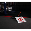 Hybrid/Electric Vehicle Keyring Warning Tag | Pipe Manufacturers Ltd..