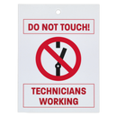 Hybrid/Electric Vehicle Keyring Warning Tag | Pipe Manufacturers Ltd..