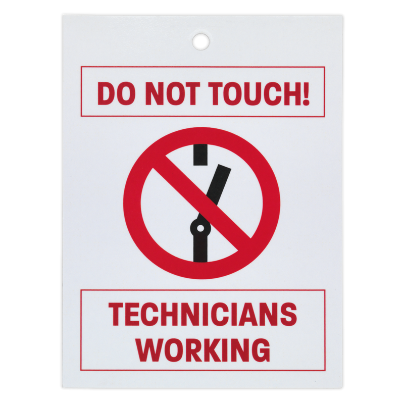 Hybrid/Electric Vehicle Keyring Warning Tag | Pipe Manufacturers Ltd..
