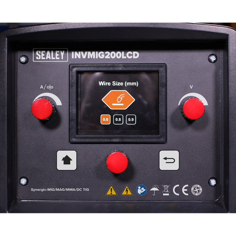 Inverter Welder MIG, TIG & MMA 200Amp with LCD Screen | Pipe Manufacturers Ltd..