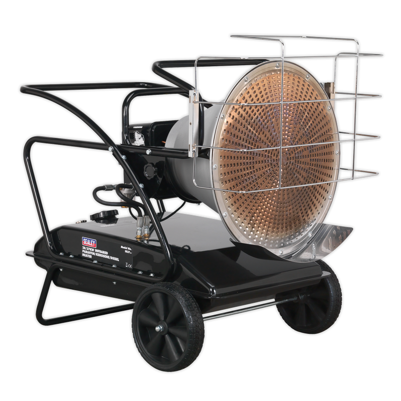 Infrared Paraffin/Kerosene/Diesel Heater 28/37kW 230V