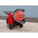 Infrared Paraffin/Kerosene/Diesel Heater 45.5kW 230V | Pipe Manufacturers Ltd..