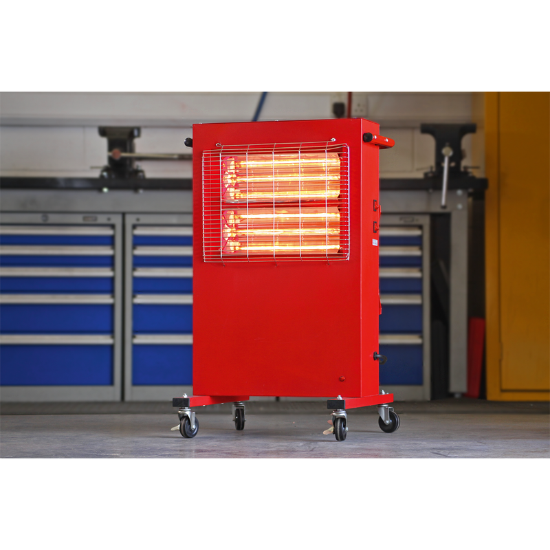 Infrared Cabinet Heater 1.5/3kW 230V | Pipe Manufacturers Ltd..