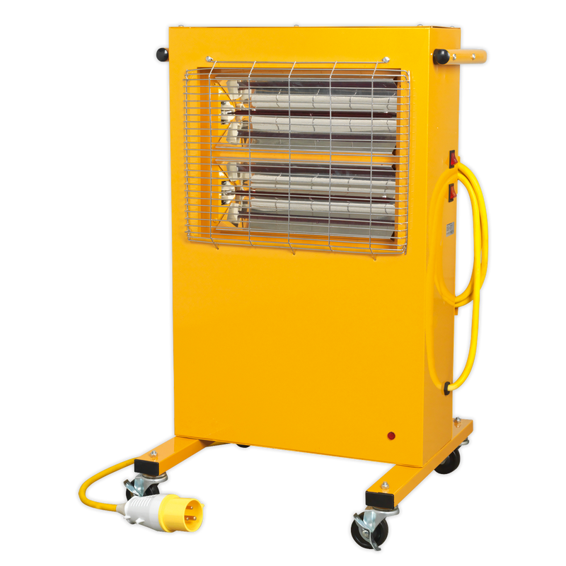 Infrared Cabinet Heater 1.5/3kW 110V | Pipe Manufacturers Ltd..