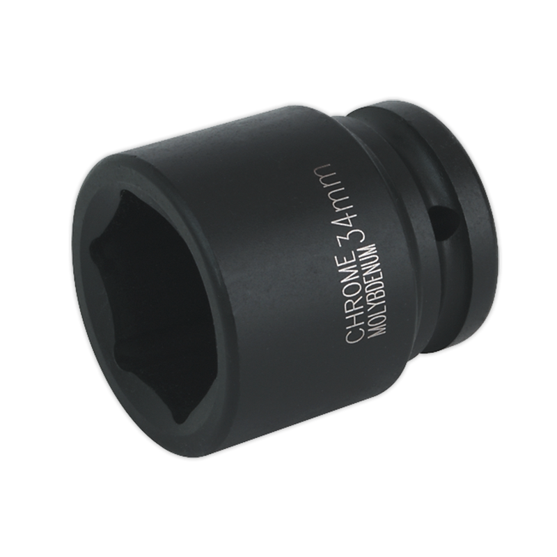 Impact Socket 34mm 3/4"Sq Drive | Pipe Manufacturers Ltd..