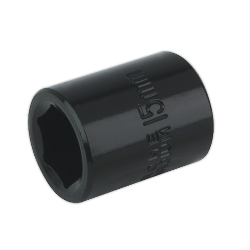 Impact Socket 15mm 3/8"Sq Drive | Pipe Manufacturers Ltd..