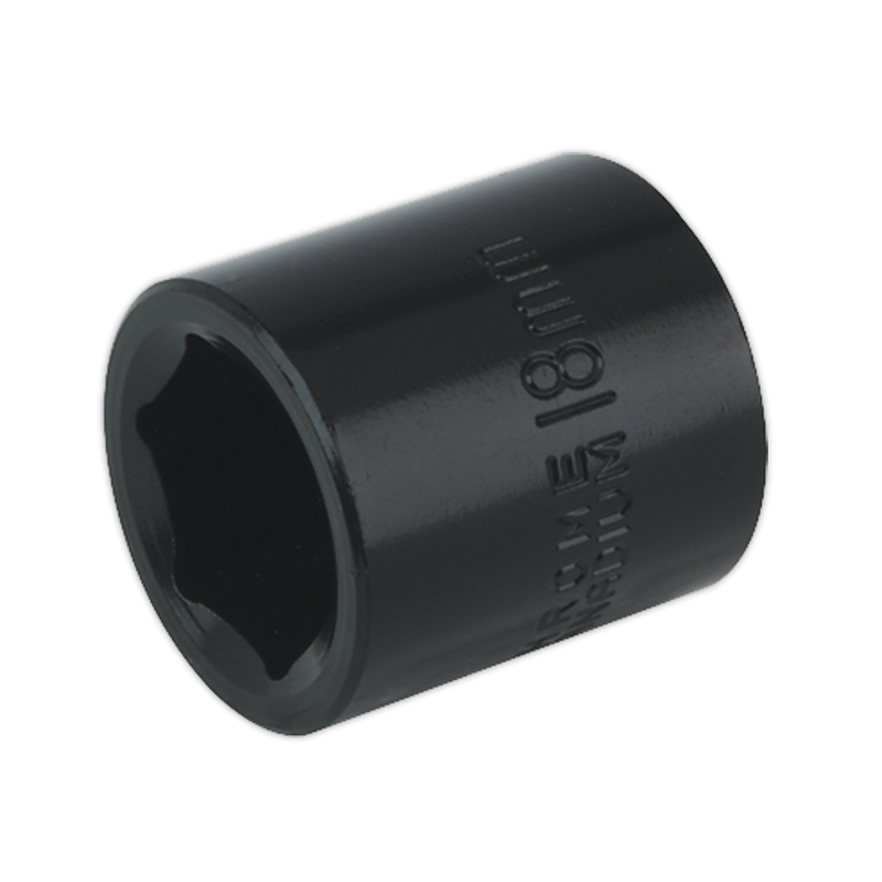Impact Socket 18mm 3/8"Sq Drive | Pipe Manufacturers Ltd..