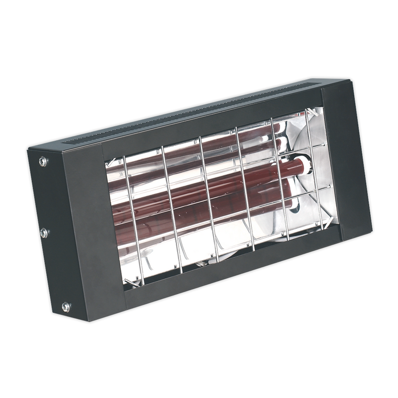 Infrared Quartz Heater - Wall Mounting 1500W/230V | Pipe Manufacturers Ltd..