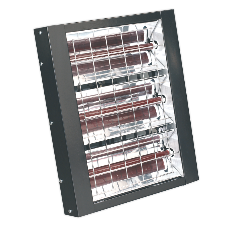 Infrared Quartz Heater - Wall Mounting 4500W/230V | Pipe Manufacturers Ltd..