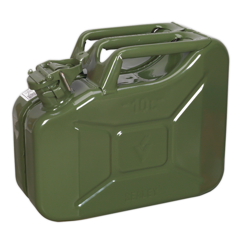 Jerry Can 10L - Green | Pipe Manufacturers Ltd..