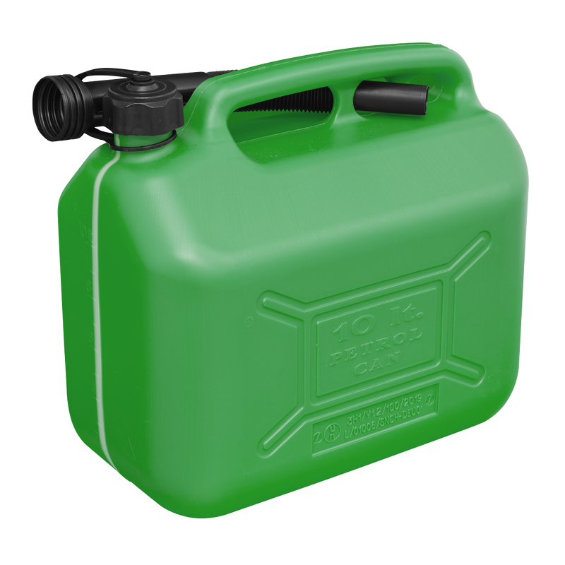 Fuel Can 10L - Green | Pipe Manufacturers Ltd..