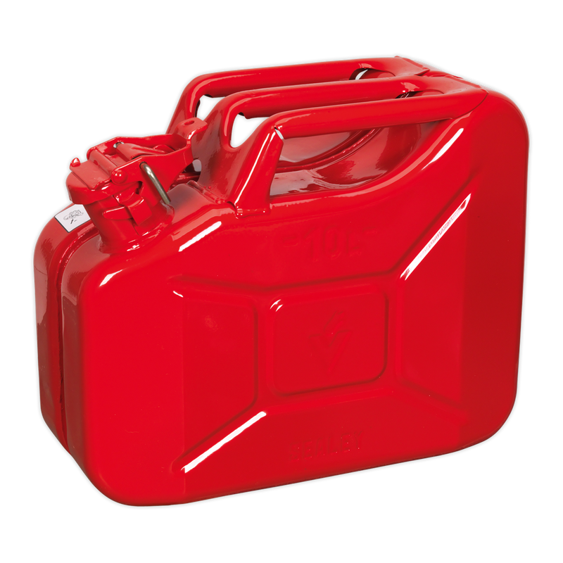 Jerry Can 10L - Red | Pipe Manufacturers Ltd..