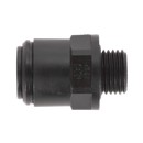 Straight Adaptor 6mm x 1/4"BSP Pack of 5 (John Guest Speedfit¨ - PM010612E) | Pipe Manufacturers Ltd..