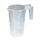 Measuring Jug Translucent 0.25L | Pipe Manufacturers Ltd..