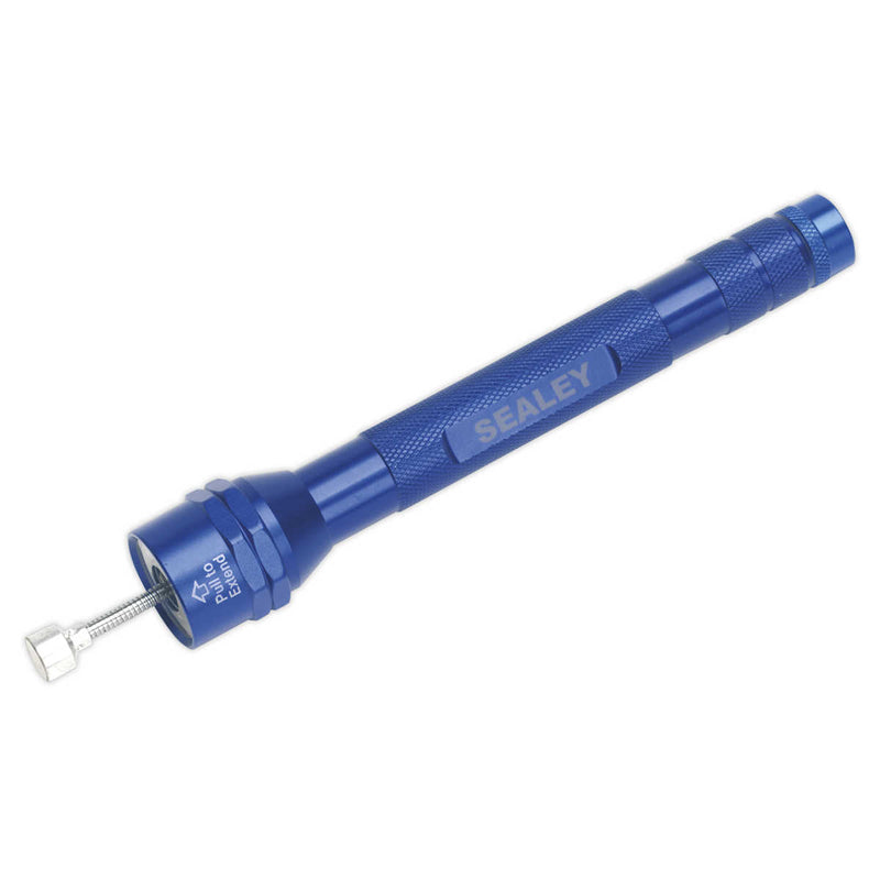 6 LED Aluminium Torch with Magnetic Pick-Up - Blue | Pipe Manufacturers Ltd..