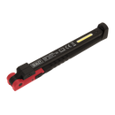 Rechargeable Slim Folding Pocket Light 2 COB + 1 SMD LED - Red | Pipe Manufacturers Ltd..