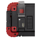 Rechargeable Wireless Speaker Work Light 20W COB LED + Power Bank | Pipe Manufacturers Ltd..