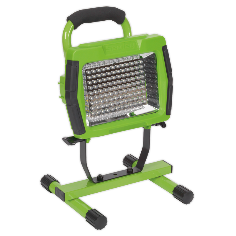 Floodlight Portable Rechargeable 108 LED Lithium-ion - Green | Pipe Manufacturers Ltd..