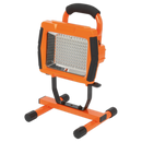Rechargeable Portable Floodlight 108 LED Lithium-ion - Orange | Pipe Manufacturers Ltd..