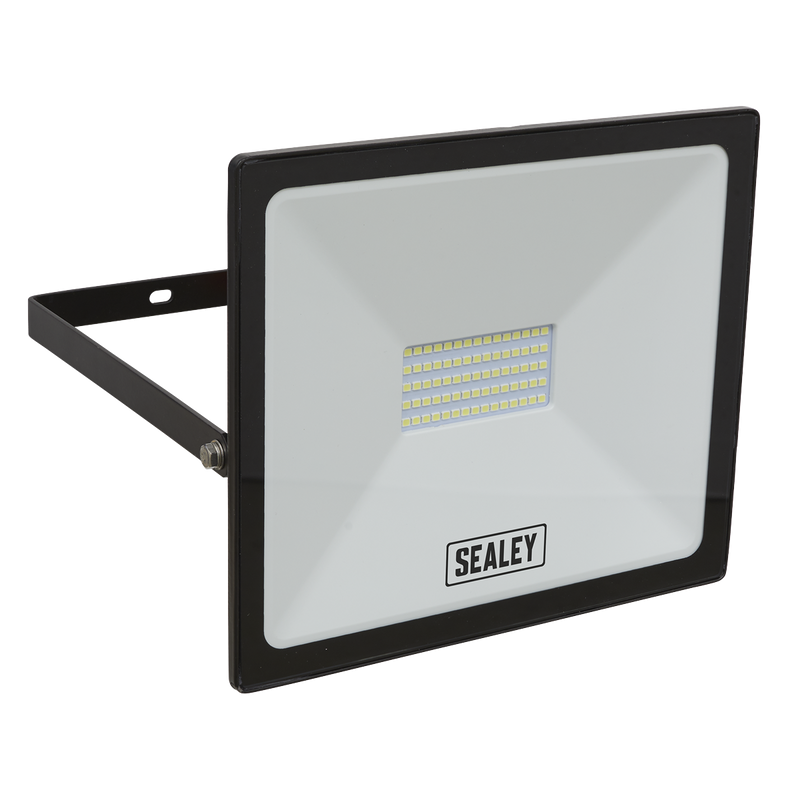 Extra Slim Floodlight with Wall Bracket 50W SMD LED 230V | Pipe Manufacturers Ltd..
