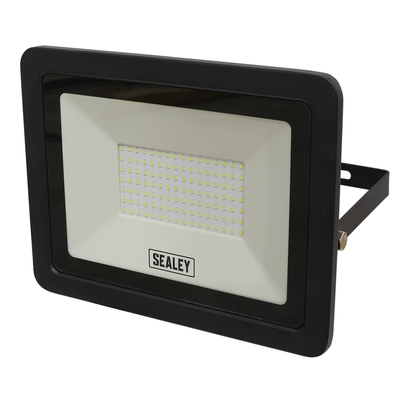 Extra Slim Floodlight with Wall Bracket 100W SMD LED | Pipe Manufacturers Ltd..
