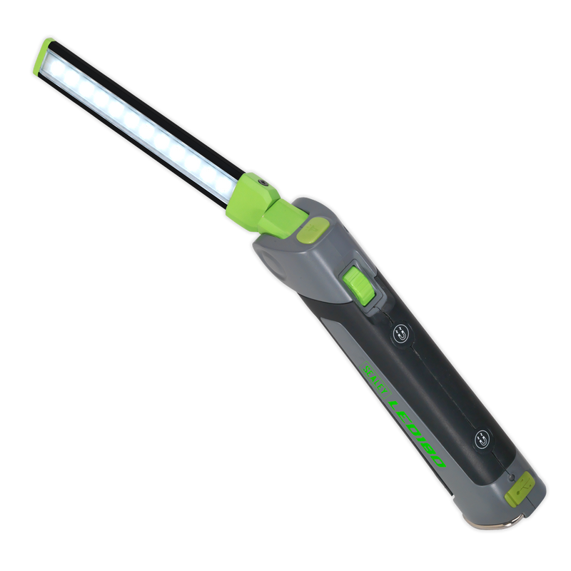 Rechargeable Slim Folding Inspection Lamp 12 SMD LED + 1 LED Lithium-ion | Pipe Manufacturers Ltd..