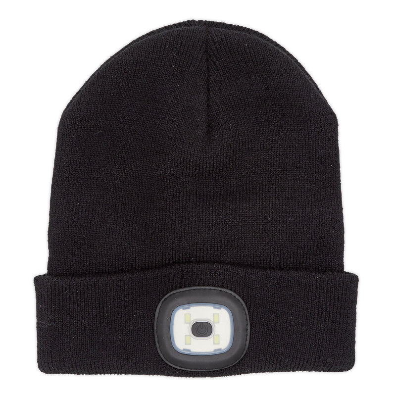 Beanie Hat 4 SMD LED USB Rechargeable | Pipe Manufacturers Ltd..