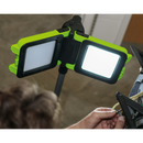 Rechargeable Floodlight 20W SMD LED Folding Case | Pipe Manufacturers Ltd..