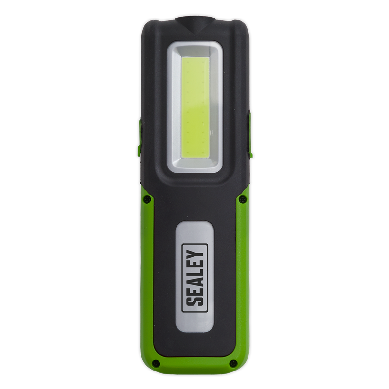 Rechargeable Inspection Lamp Green 5W COB + 3W LED + Power Bank | Pipe Manufacturers Ltd..