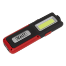Rechargeable Inspection Lamp Red 5W COB + 3W LED + Power Bank | Pipe Manufacturers Ltd..