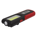 Rechargeable Inspection Lamp Red 5W COB + 3W LED + Power Bank | Pipe Manufacturers Ltd..