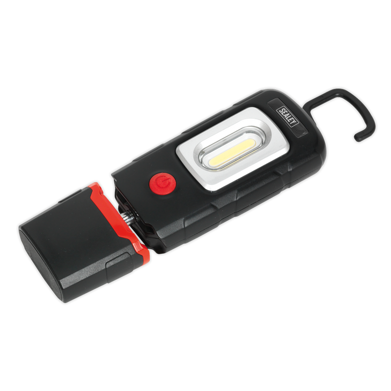 Rechargeable 360¡ Inspection Lamp 3W COB + 1W LED Black Lithium-Polymer | Pipe Manufacturers Ltd..