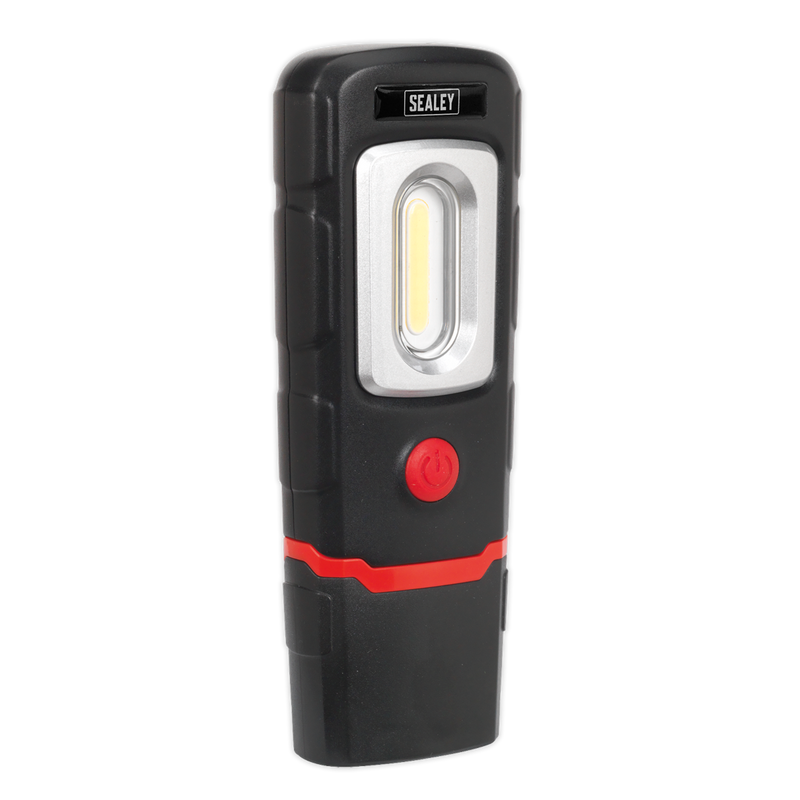 Rechargeable 360¡ Inspection Lamp 3W COB + 1W LED Black Lithium-Polymer | Pipe Manufacturers Ltd..