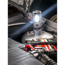 Rechargeable 360¡ Inspection Lamp 3W COB + 1W LED Brushed Aluminium Effect | Pipe Manufacturers Ltd..